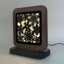 Ночник светодиодный Бруталити Nlight-sm-di-101222-0004 Arthur slim m снежинка - 1001 с выключателем