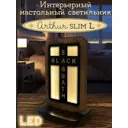 Ночник светодиодный Бруталити Nlight-sl-ann-100323-0009 Arthur slim l музыка black sabbath - 9061 с выключателем