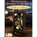 Ночник светодиодный Бруталити Nlight-sl-ann-100323-0023 Arthur slim l музыка motor head - 9030 с выключателем