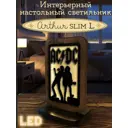 Ночник светодиодный Бруталити Nlight-sl-ann-100323-0008 Arthur slim l музыка ac dc - 9037 с выключателем
