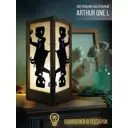 Ночник под лампу E14 Бруталити Nlight-l-gsun-200123-0024 Arthur one l мультфильм coraline- 623 с выключателем