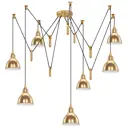Люстра-паук Lightstar Acrobata Ls_761078 7 ламп 19 м² цвет золото