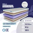 Матрас Miella Twisted-Latex 2 Maxi 80x200 см, полутораспальный, латексный