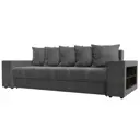 Диван Лига Диванов Дубай 110539R 240x96x109 см рогожка цвет серый