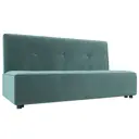 Диван Лига Диванов Зиммер 108544 201x95x88 см велюр цвет бирюзовый