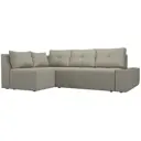 Диван Лига Диванов Амадэус 109705L 263x88x169 см рогожка цвет бежевый