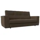 Диван Лига Диванов Эллиот 107483 236x98x97 см рогожка цвет коричневый