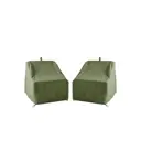 Комплект чехлов для кресел Tplus 1100x950x900/660 мм 2 шт оксфорд 210 олива