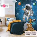 Фотообои флизелиновые Barton wall Космонавт 500x270 см K30105-C