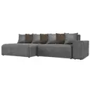 Диван Лига Диванов Кёльн 105088L 271x78x142 см рогожка цвет серый