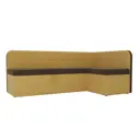 Диван кухонный Лига Диванов Форест 107085 197x82x126 см вельвет цвет коричневый