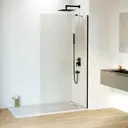 Душевая перегородка RGW Walk In WA-110B 546176, 100x195, профиль черный