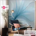 Фотообои флизелиновые Barton wall 3d Абстракция Цветы 200x270 см M24002-C
