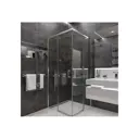 Душевой уголок Veconi Rovigo 363774, 100x100x195 профиль хром