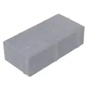Брусчатка Кирпичик 200x100x60 мм серый