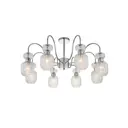 Люстра на штанге Escada 1141.8pl.chrome.clear 8 ламп 30 м² цвет хром