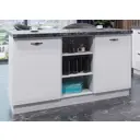 Кухонный гарнитур No name София 85x84x47 см ЛДСП цвет белый