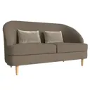 Диван Лига Диванов Атико 109919 144x82x63 см рогожка цвет коричневый