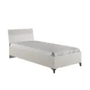 Кровать двуспальная Альбина Ника 95x90x208 см ЛДСП цвет белый
