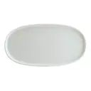 Блюдо сервировочное Bonna овальное 15.50x30 см фарфор цвет белый