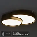 Люстра потолочная светодиодная Items FR6094CL-L72B цвет черный
