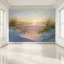 Фотообои флизелиновые Фотообоикин 400x271 см Закатный пляж
