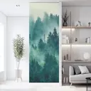 Фотообои флизелиновые Фотообоикин 100x271 см Туманный лес