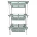 Стеллаж для ванной Berossi Relax 40.14x30.14x67.95 см цвет серая мистерия