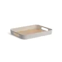 Поднос прямоугольный25.8x32.9 см Domenik Real Bamboo 33x26см бамбук цвет бежевый