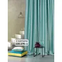 Комплект штор на ленте At Home Антали AT205860 220x275 см вуаль цвет бирюзовый