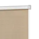 Рулонная штора Decofest Блэкаут Шалюр Коричневый 70x160 см Мини