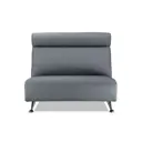 Диван 2 секции Ramart design Ва-банк 80524469 118x81x80 см искусственная кожа цвет серый/серебристый