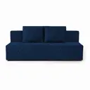 Диван Диван 24 Марбелья 195x75x77 см велюр цвет синий