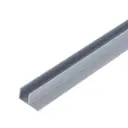 Планка угловая для стеновой панели 60x0.4 см серебристая