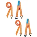 Стяжка для крепления груза с фиксатором Tplus 250 кг 5 м Крюк/Крюк (2 шт)