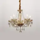 Люстра подвесная Favourite Brendy 2371-5p 5 ламп 10 м² цвет золотой