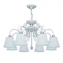 Люстра подвесная Favourite Amanda 3039-8pc 8 ламп 16 м² цвет золотой