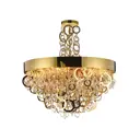 Люстра подвесная Favourite Leporem 3118-12p 12 ламп 24 м² цвет золотой