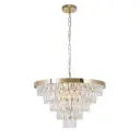 Люстра подвесная Favourite Cake 6059-6p 6 ламп 18 м² цвет золотой