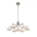 Люстра на штанге Favourite Pernetti 3628-7p 7 ламп 19 м² цвет серый