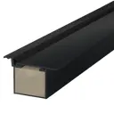 Комплект дверной коробки Invisible 2100x59x45 мм универсальный цвет черный (2.5 шт.)