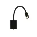 Настенный светильник светодиодный Favourite 5724-1w нейтральный белый свет цвет черный