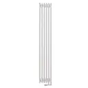 Радиатор трубчатый Guardo Torre 3D Aura 50/5.9 6 секций нижнее левое подключение сталь белый матовый