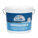 Краска моющаяся Эксперт матовая цвет белый 7 кг