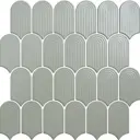 Декоративная мозаика Nsmosaic R-350 NS11PL0079 28.8x29.8см цвет Зеленый