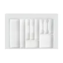 Лоток для столовых приборов Lemax Prof 80 см полипропилен цвет белый