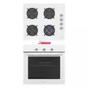Комплект бытовой техники варочная панель и духовой шкаф SIMFER S68W000 цвет белый