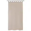 Штора на шторной ленте со скрытыми петлями Tkano TK23-CUR0006 150x290 см цвет бежевый