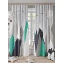 Комплект штор на шторной ленте Comfy Way Акторин 150x260 см цвет серый