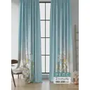 Комплект штор на шторной ленте Comfy Way Рилиофер 150x250 см цвет голубой